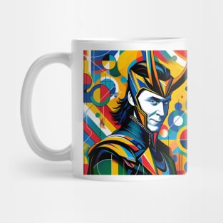 Loki: Abstract Modern Mug